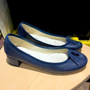 Repetto Navy Camille Shoes